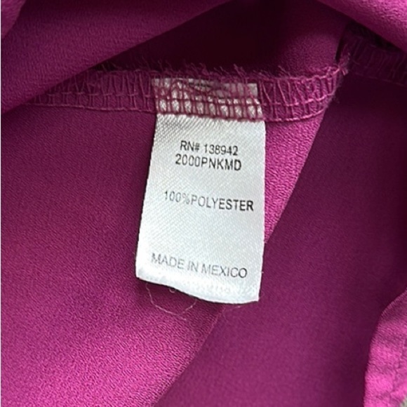 Charming Charlie Pink and Purple Backless Camisole - Picture 6 of 6